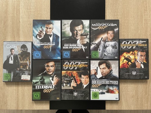 James bond 007 dvd - james,