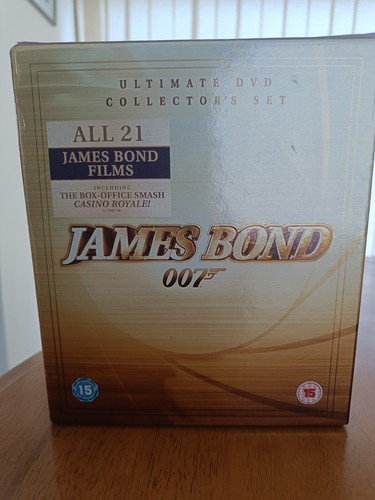 James bond 007 ultimate dvd - james,