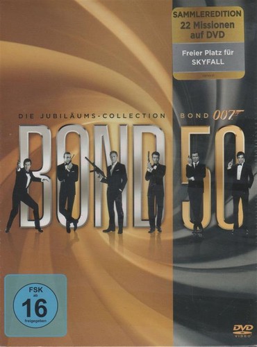 Dvds james bond 50 - bond,